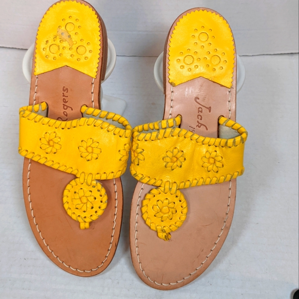 Jack Rogers Palm Beach Flat (Yellow)